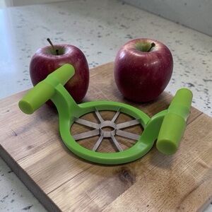 Mainstays Original Soft Grip 8-Wedge Stainless Steel Apple Slicer and Corer